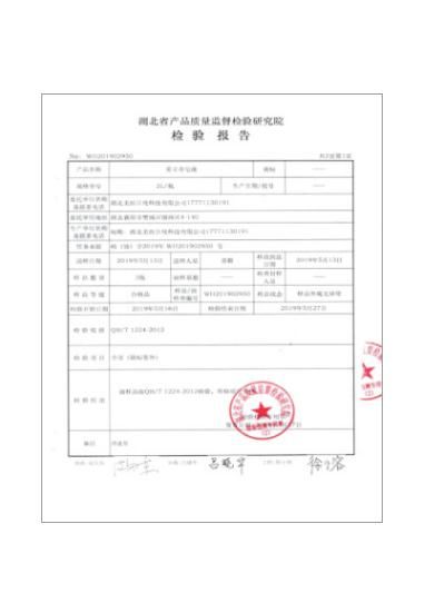 檢驗報告